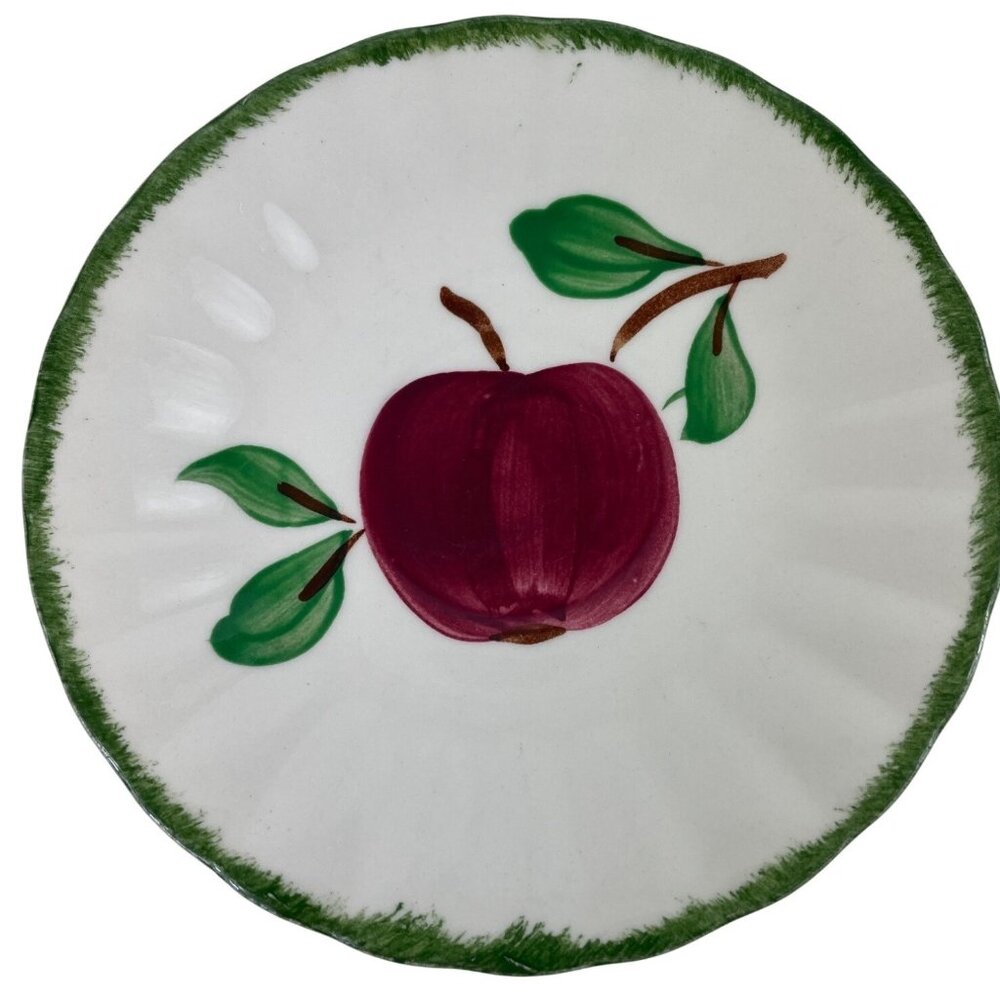 Blue Ridge Southern Pottery Quaker Apple Bread & Butter Plate - Picture 2 of 6